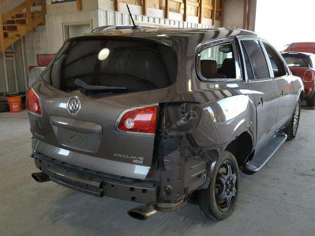 5GAER23738J146044 - 2008 BUICK ENCLAVE CX GRAY photo 4