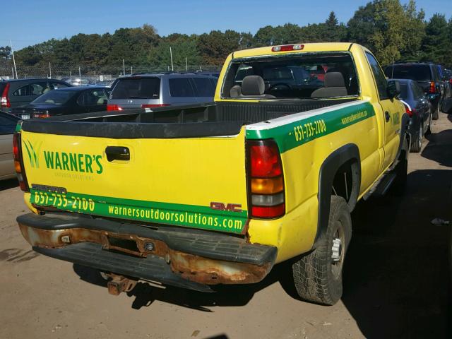 1GTHK24U36E146779 - 2006 GMC SIERRA YELLOW photo 4