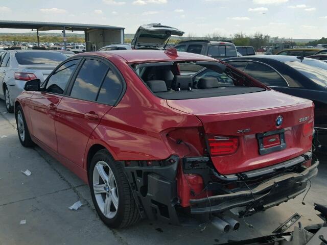 WBA3B5C55EP540080 - 2014 BMW 328 XI SUL RED photo 4