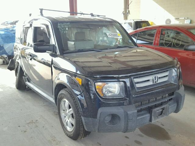 5J6YH28768L014269 - 2008 HONDA ELEMENT BLACK photo 1