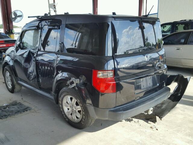 5J6YH28768L014269 - 2008 HONDA ELEMENT BLACK photo 3