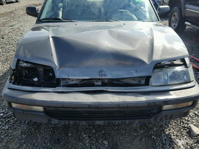 1HGED3640LA085864 - 1990 HONDA CIVIC DX GRAY photo 10