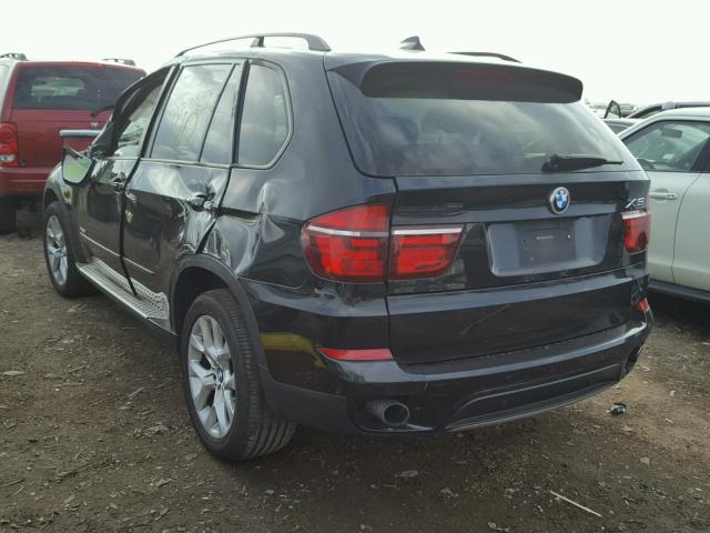 5UXZV4C50BL403015 - 2011 BMW X5 XDRIVE3 BLACK photo 3