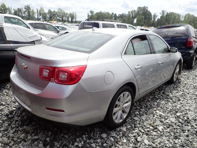 1G11H5SA6DF310018 - 2013 CHEVROLET MALIBU LTZ 银色 照片 4