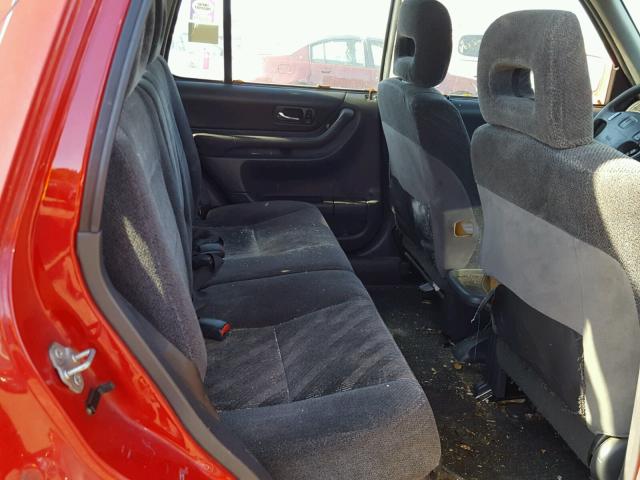 JHLRD1867XC014760 - 1999 HONDA CR-V EX წითელი ფოტო 6