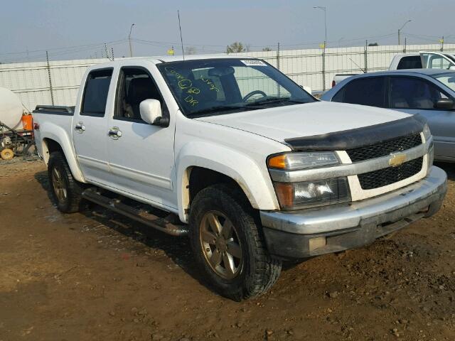 1GCHTDFE3B8118021 - 2011 CHEVROLET COLORADO L WHITE photo 1