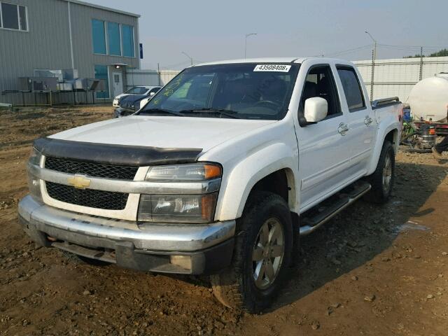 1GCHTDFE3B8118021 - 2011 CHEVROLET COLORADO L WHITE photo 2