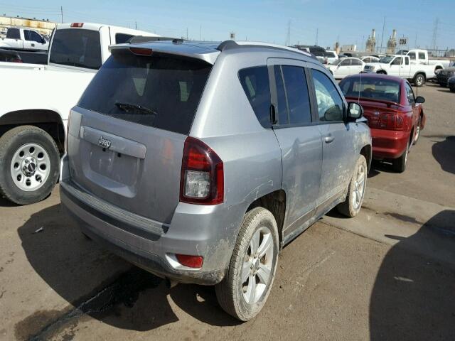 1C4NJCBA7GD567447 - 2016 JEEP COMPASS SP SILVER photo 4
