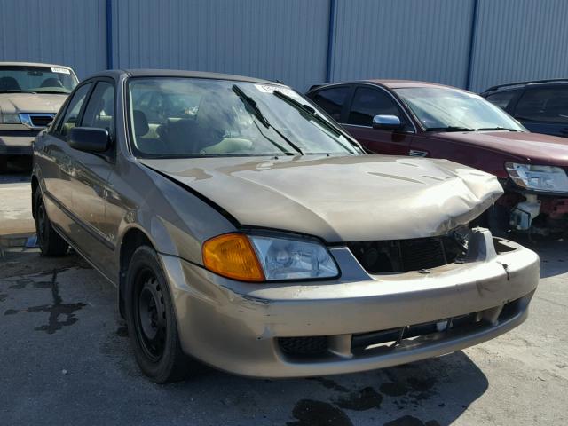 JM1BJ2225Y0305571 - 2000 MAZDA PROTEGE DX TAN photo 1