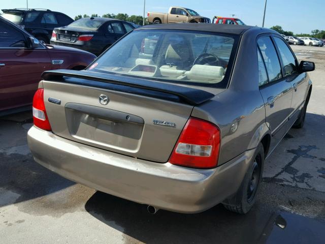 JM1BJ2225Y0305571 - 2000 MAZDA PROTEGE DX TAN photo 4