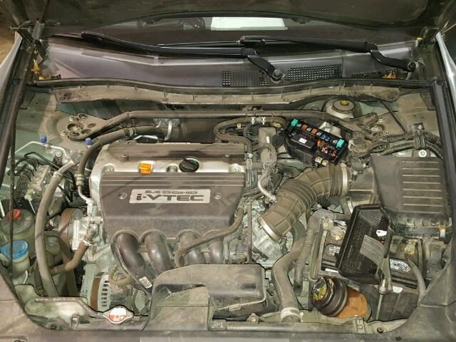 1HGCP26878A142953 - 2008 HONDA ACCORD EXL GREEN photo 7