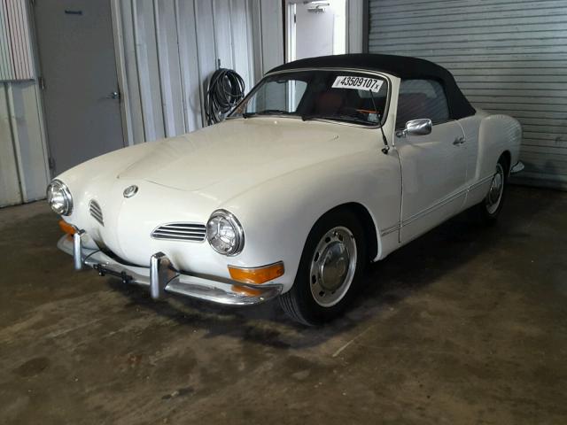 1413040121 - 1971 VOLKSWAGEN KARMANGHIA WHITE photo 2