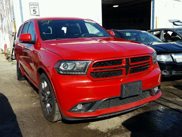 1C4SDJCT7FC837764 - 2015 DODGE DURANGO R/ RED photo 1