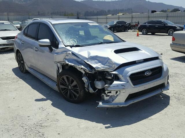 JF1VA1D67F9810887 - 2015 SUBARU WRX PREMIU SILVER photo 1