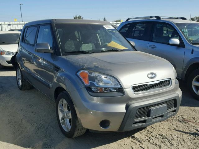 KNDJT2A21A7163028 - 2010 KIA SOUL + GRAY photo 1