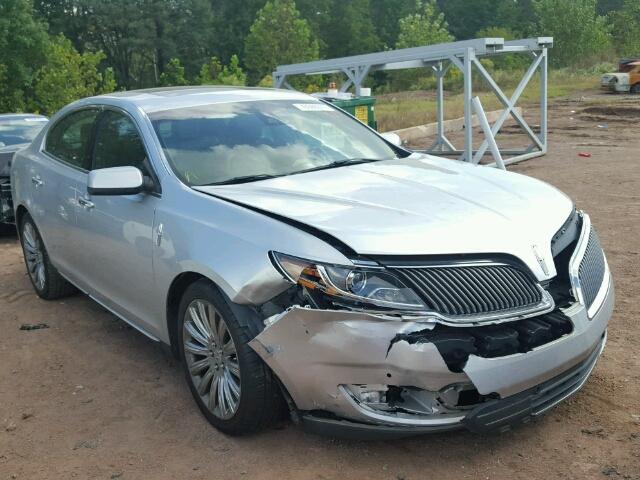 1LNHL9EK5DG603141 - 2013 LINCOLN MKS SILVER photo 1