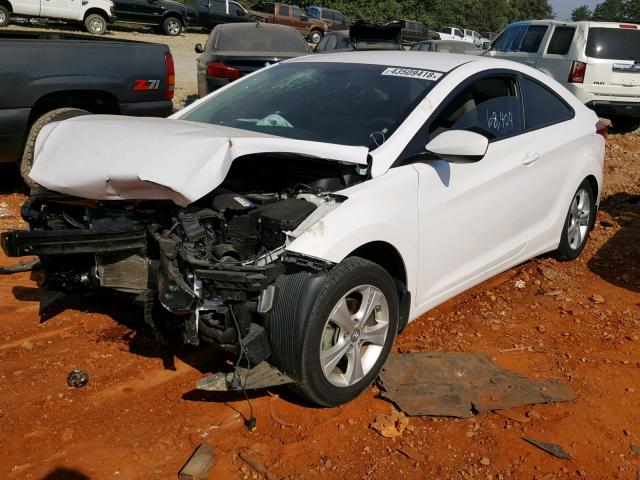 KMHDH6AE7DU020618 - 2013 HYUNDAI ELANTRA CO WHITE photo 2