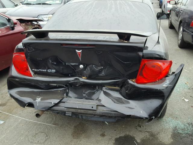 1G2AL18F787135056 - 2008 PONTIAC G5 BLACK photo 9