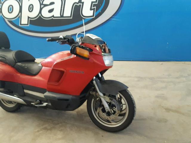 JH2RC3407KM000445 - 1989 HONDA PC800 RED photo 5