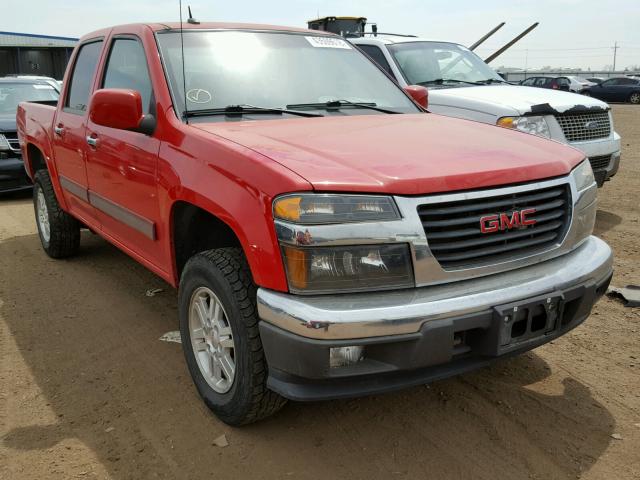 1GTH6PFE2C8131613 - 2012 GMC CANYON SLE RED photo 1