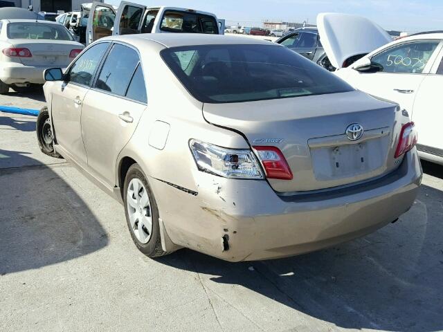 4T1BE46K99U386980 - 2009 TOYOTA CAMRY BASE TAN photo 3