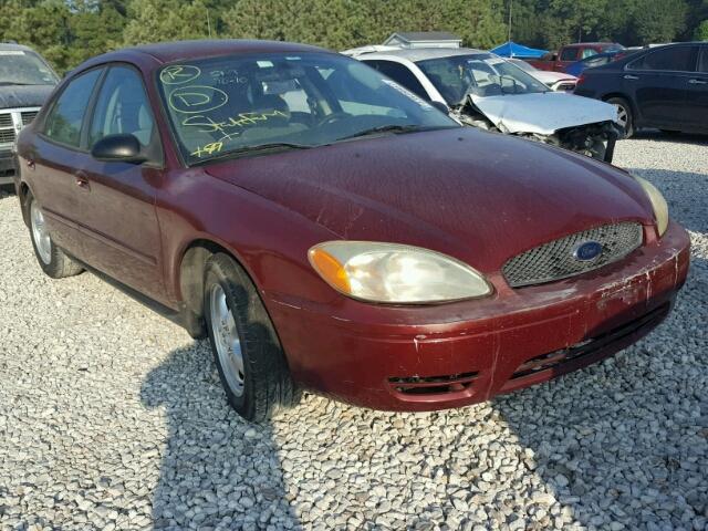 1FAFP53U44A194362 - 2004 FORD TAURUS RED photo 1