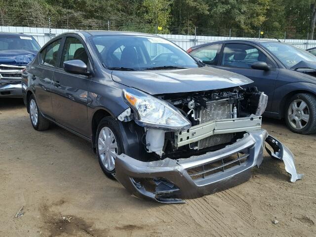 3N1CN7AP4GL873561 - 2016 NISSAN VERSA CHARCOAL photo 1