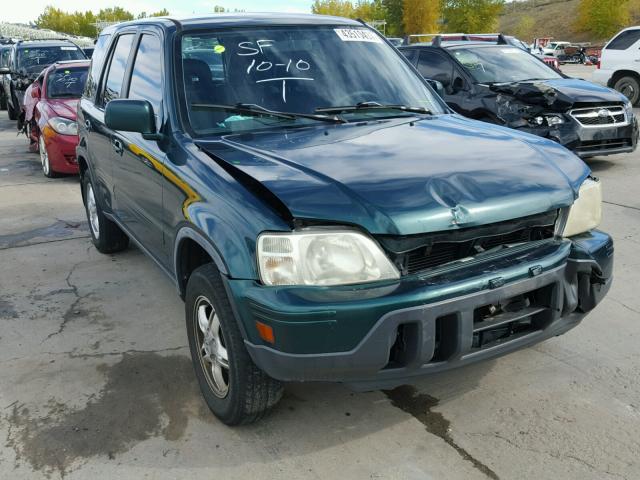 JHLRD18751S003584 - 2001 HONDA CR-V GREEN photo 1