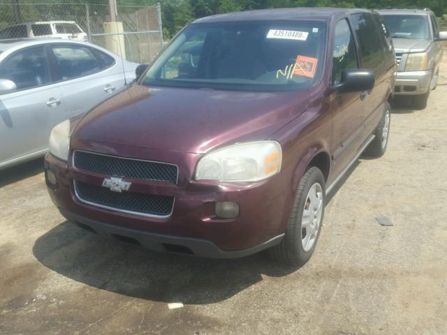 1GNDV23W28D132607 - 2008 CHEVROLET UPLANDER L 红色 照片 2