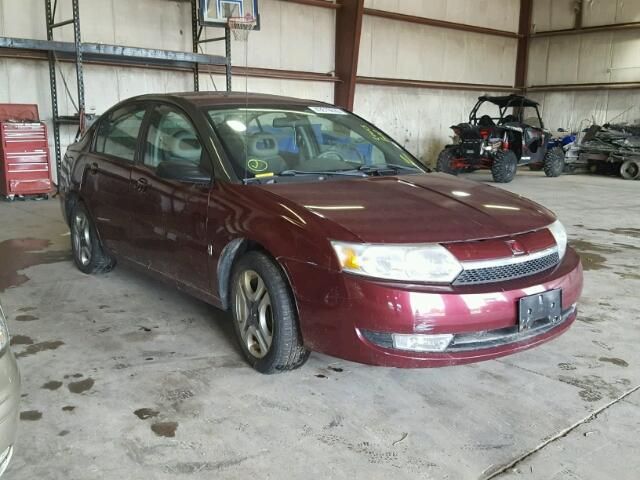 1G8AL52F93Z108959 - 2003 SATURN ION LEVEL MAROON photo 1