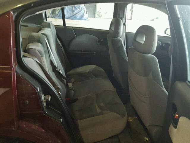 1G8AL52F93Z108959 - 2003 SATURN ION LEVEL MAROON photo 6