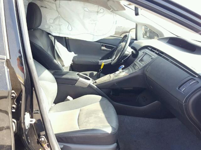 JTDKN3DU3D5639510 - 2013 TOYOTA PRIUS 黑色 照片 5