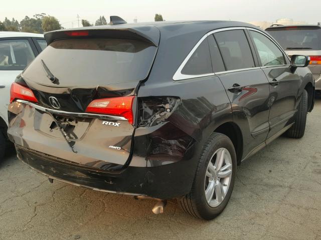 5J8TB4H57FL009995 - 2015 ACURA RDX TECHNO BLACK photo 4