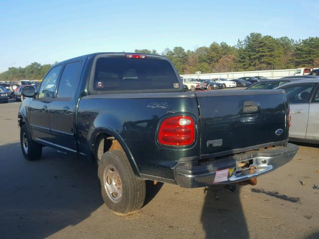 1FTRW08653KB65534 - 2003 FORD F150 SUPER GREEN photo 3