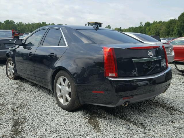 1G6DF577390147400 - 2009 CADILLAC CTS BLACK photo 3