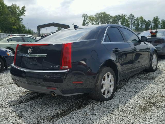 1G6DF577390147400 - 2009 CADILLAC CTS BLACK photo 4