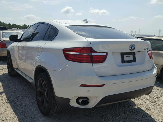 5UXFG2C57DL785158 - 2013 BMW X6 XDRIVE3 WHITE photo 3