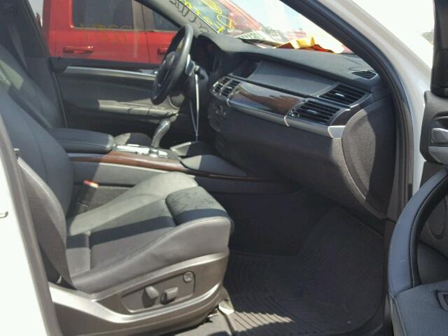 5UXFG2C57DL785158 - 2013 BMW X6 XDRIVE3 WHITE photo 5