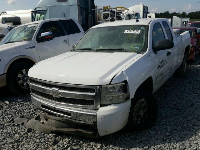 1GCRCREA5BZ250143 - 2011 CHEVROLET SILVERADO WHITE photo 2