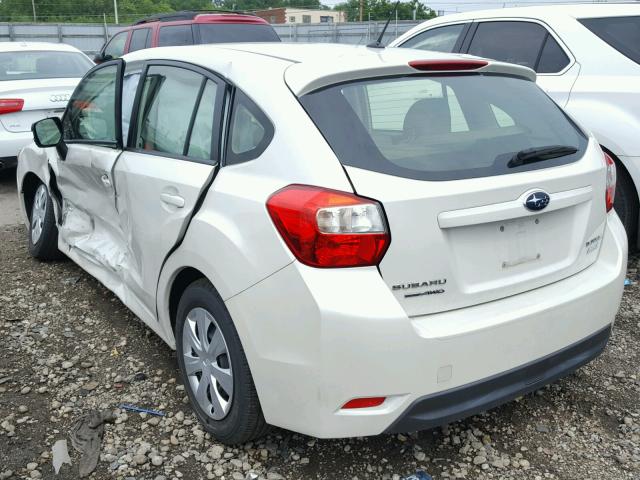 JF1GPAA68D2901135 - 2013 SUBARU IMPREZA BA WHITE photo 3