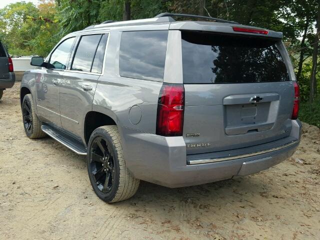 1GNSCCKC8HR156696 - 2017 CHEVROLET TAHOE C150 GRAY photo 3