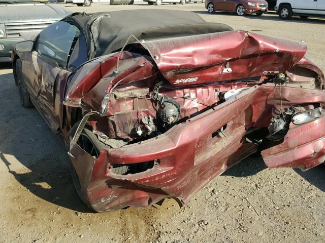 4A3AE75H33E042051 - 2003 MITSUBISHI ECLIPSE SP RED photo 3