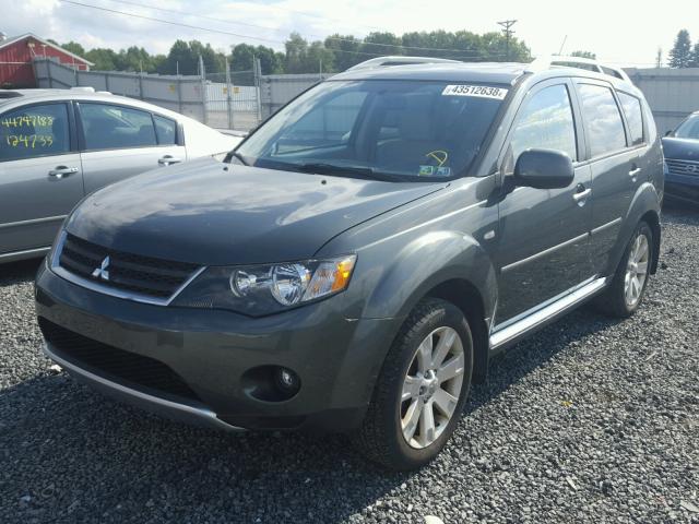 JA4LT31W59Z012821 - 2009 MITSUBISHI OUTLANDER GREEN photo 2