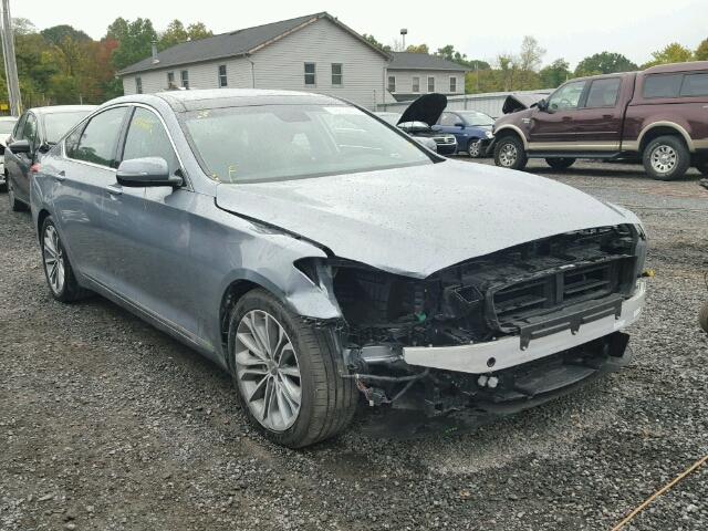 KMHGN4JE4GU121498 - 2016 HYUNDAI GENESIS 3. GRAY photo 1