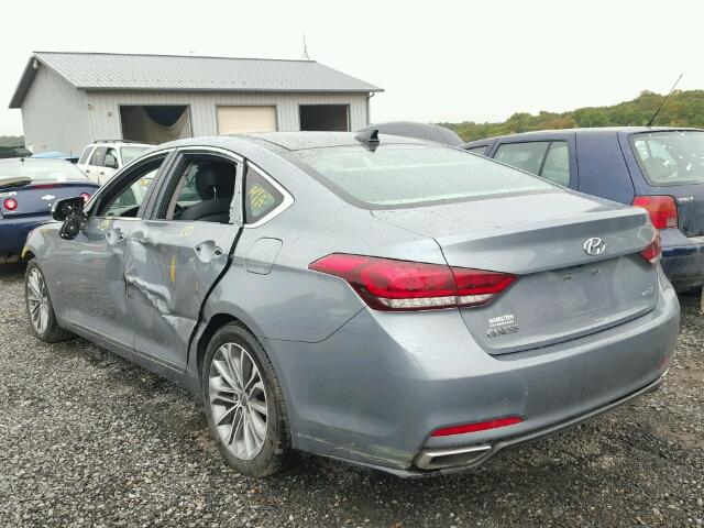 KMHGN4JE4GU121498 - 2016 HYUNDAI GENESIS 3. GRAY photo 3