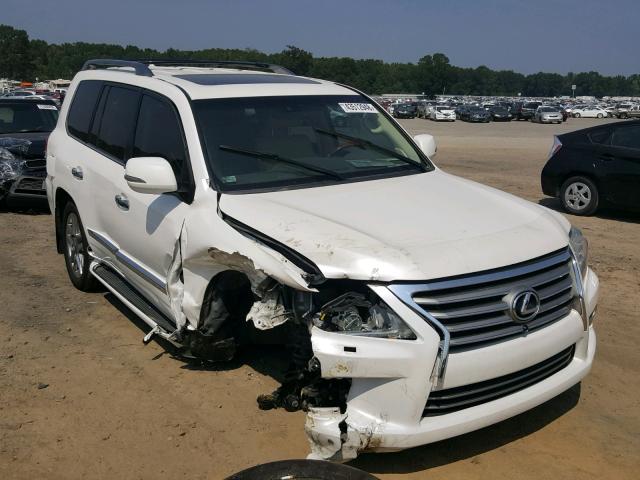 JTJHY7AXXD4118214 - 2013 LEXUS LX 570 WHITE photo 1