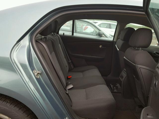 1G1ZH57B194231721 - 2009 CHEVROLET MALIBU 1LT GREEN photo 6