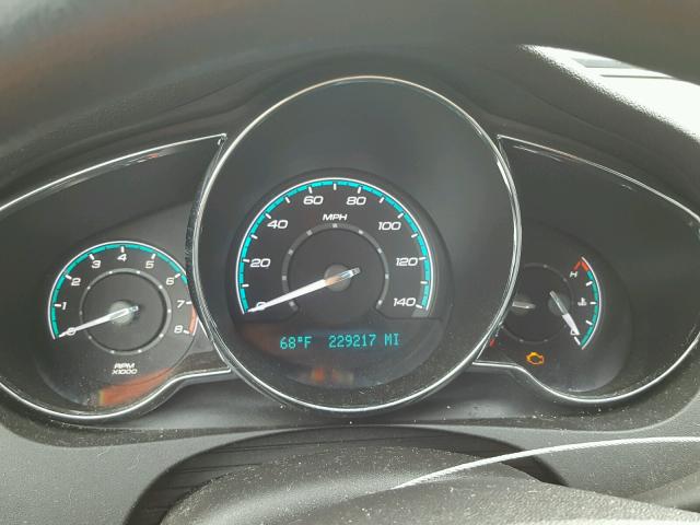 1G1ZH57B194231721 - 2009 CHEVROLET MALIBU 1LT GREEN photo 8