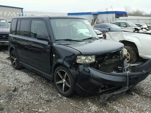 JTLKT324964083788 - 2006 TOYOTA SCION XB BLACK photo 1