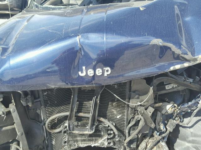 1J4GL48KX7W532733 - 2007 JEEP LIBERTY BLUE photo 7